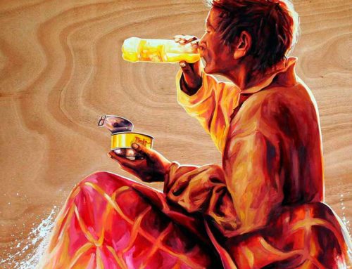 Oil Painting «Spiritual breakfast»