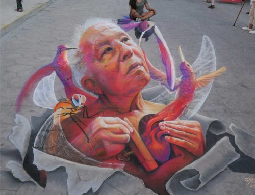 3D streetpainting at Bucerías Street Festival 2019, México